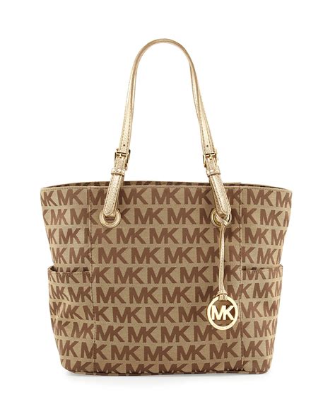 women tote michael kors purses|michael kors signature canvas tote.